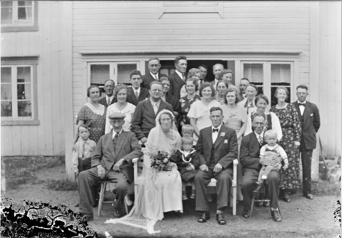 Bryllupet til Kristine og Alfred Johnsen, Vallersund