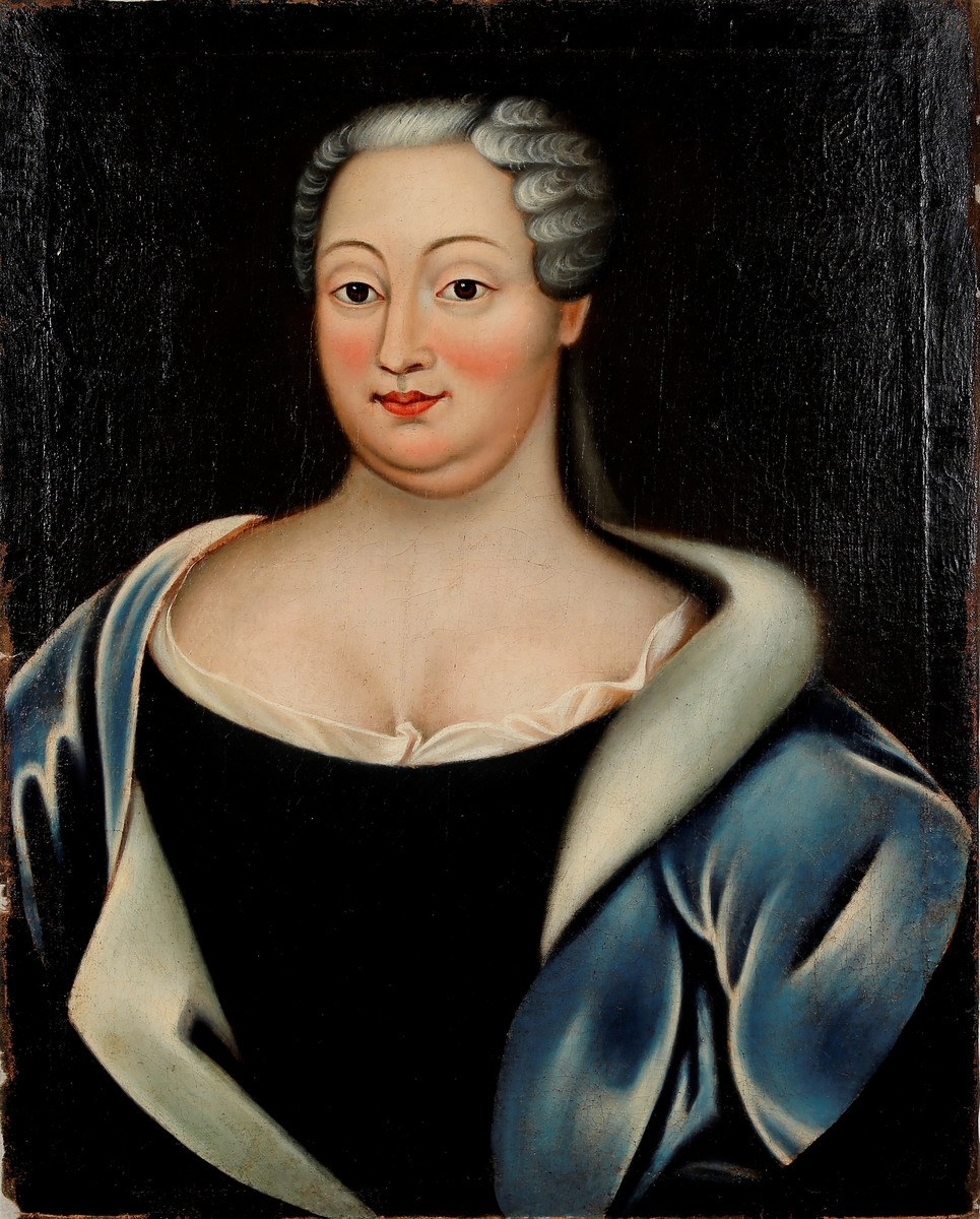 Portrett av Magdalene Frantzdatter Bergmand Holter. 