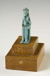 Amulett med gudinnen Pekhmets hode [Objekt]