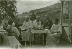 Aulestad, veranda, kaffe,