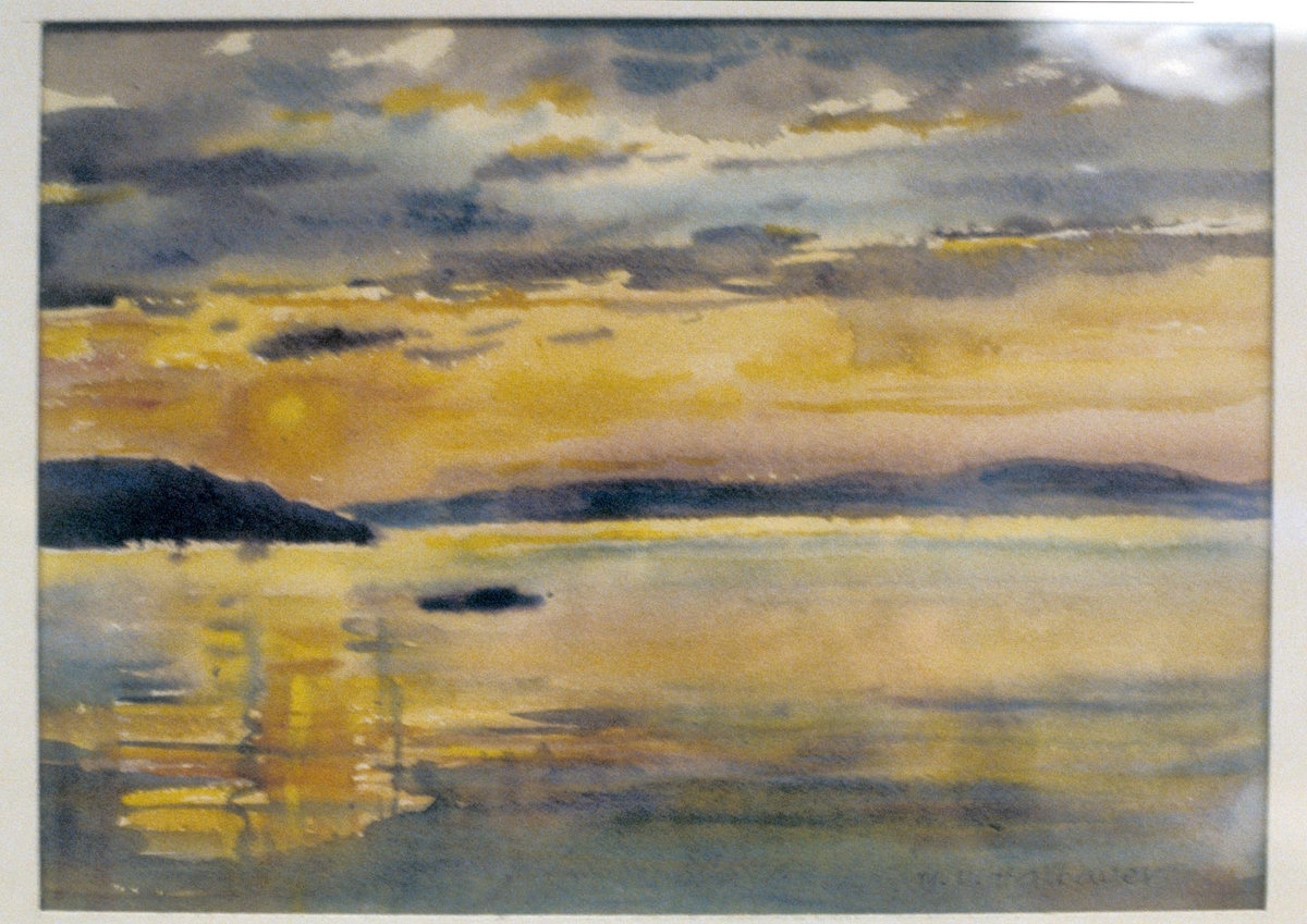 Trondhjemsfjorden [Maleri]