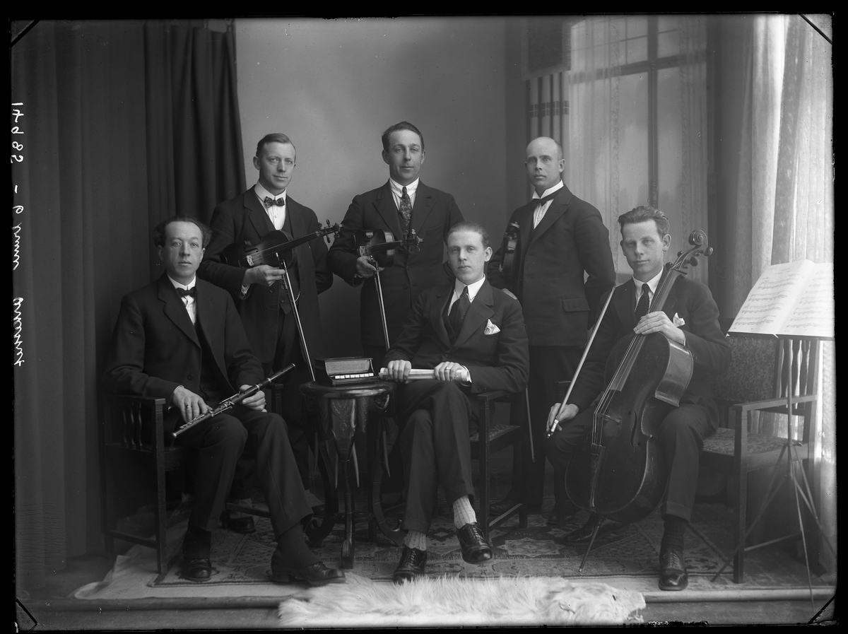 6 manns orkestergruppe