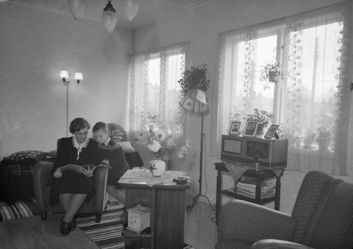 Fra Hybelhuset på Bjørnli i 1951.
