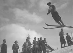 Familieskirenn på Brynseter. 
Familiene Smith, Jomar Larsen