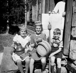 Fra åpningen av Soknedal Bygdemuseum