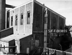 Fyrhuset ved Drammenselvens Papirfabrikker på Geithus i Modu