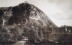 Utsikt over byparken mot Fjellstua. Ålesund