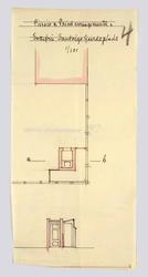 Bolighus for enkefru Sandvig [Plantegning]