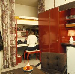 Fra hybelleilighet på 17 kvm. Nye Bonytt 1975-5.