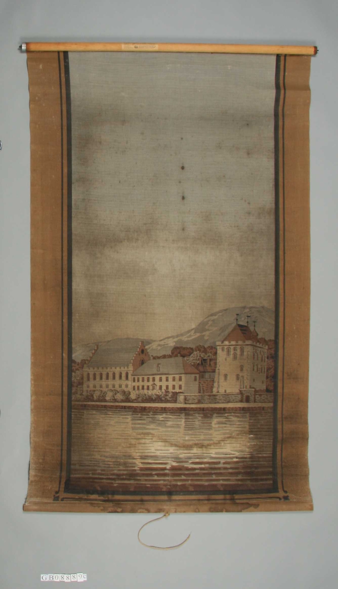 Håkonshallen med Komandantboligen og Rosenkrantztårnet på Bergenhus