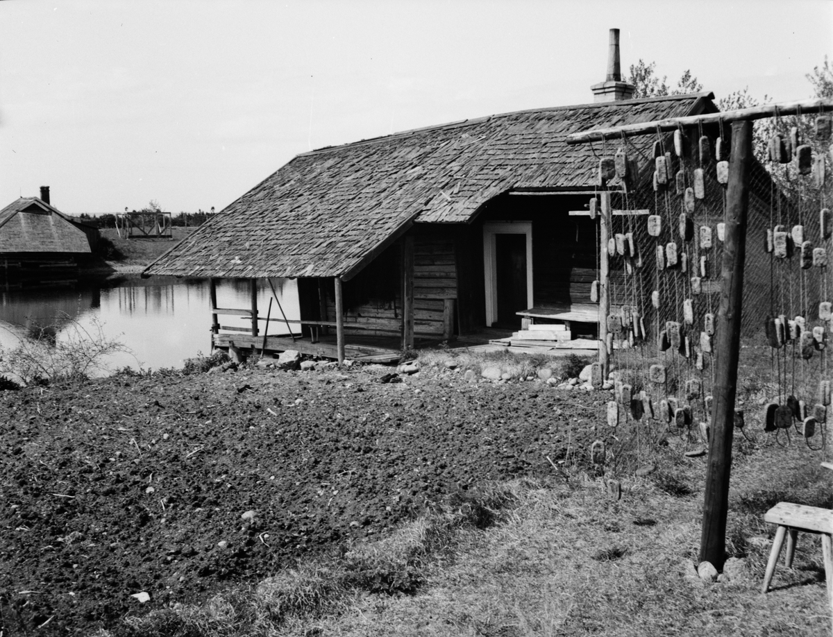"Fiskeläget Billhamn", Älvkarleby socken, Uppland 1940