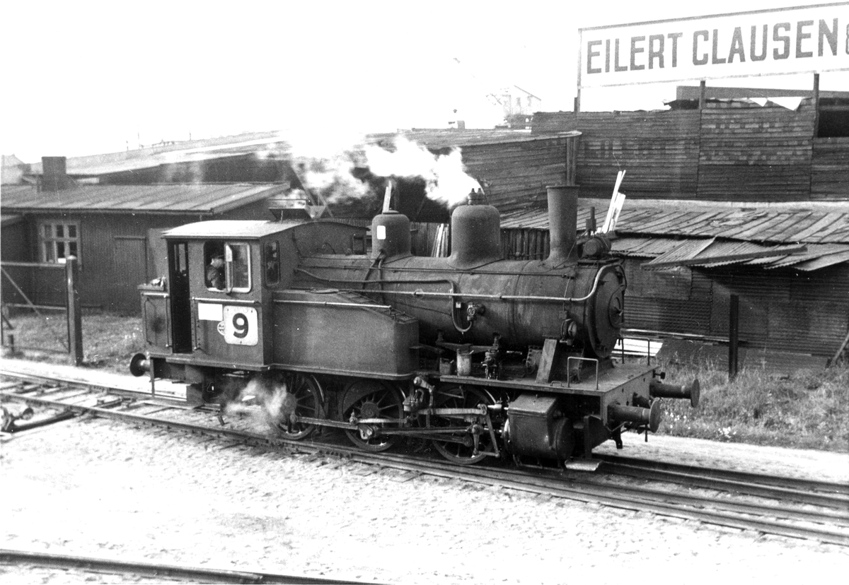 Damplok type 23b i skiftetjeneste i Oslo