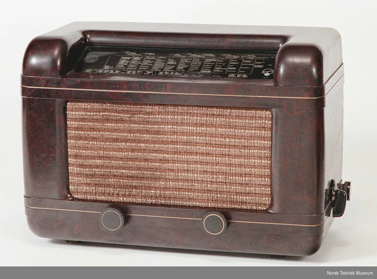 Radio - Norsk Teknisk Museum / DigitaltMuseum