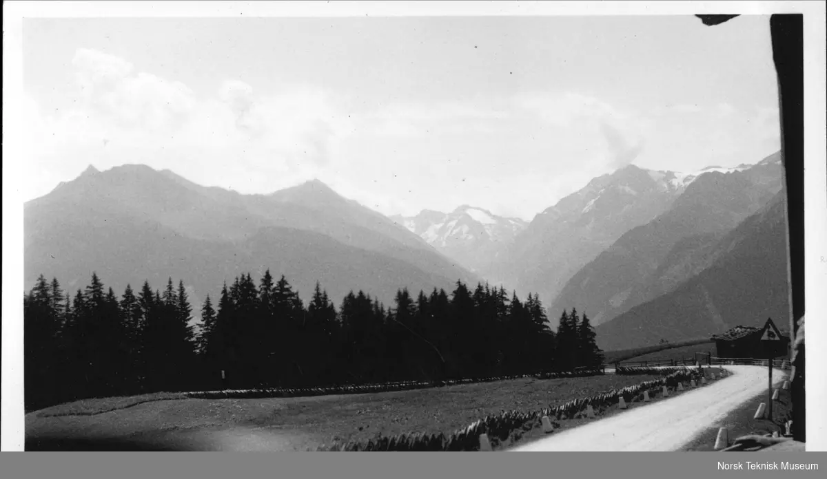 Tysk fjellandskap, trolig 1936.