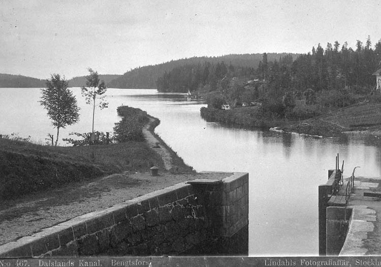Dalslands Kanal. Bengtsfors.