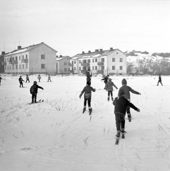 På skidskolan vintern 1959, Uddevalla