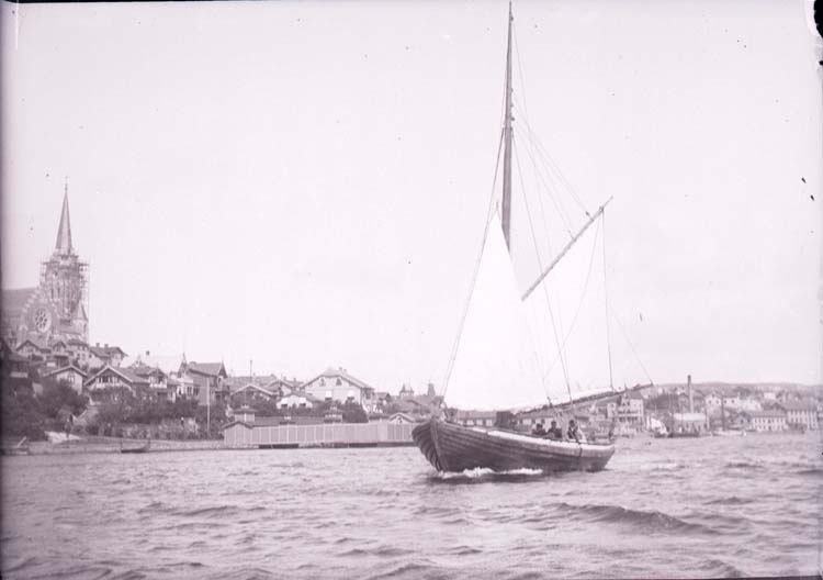 Jakten Berta på Gullmaren Lysekil  1901.