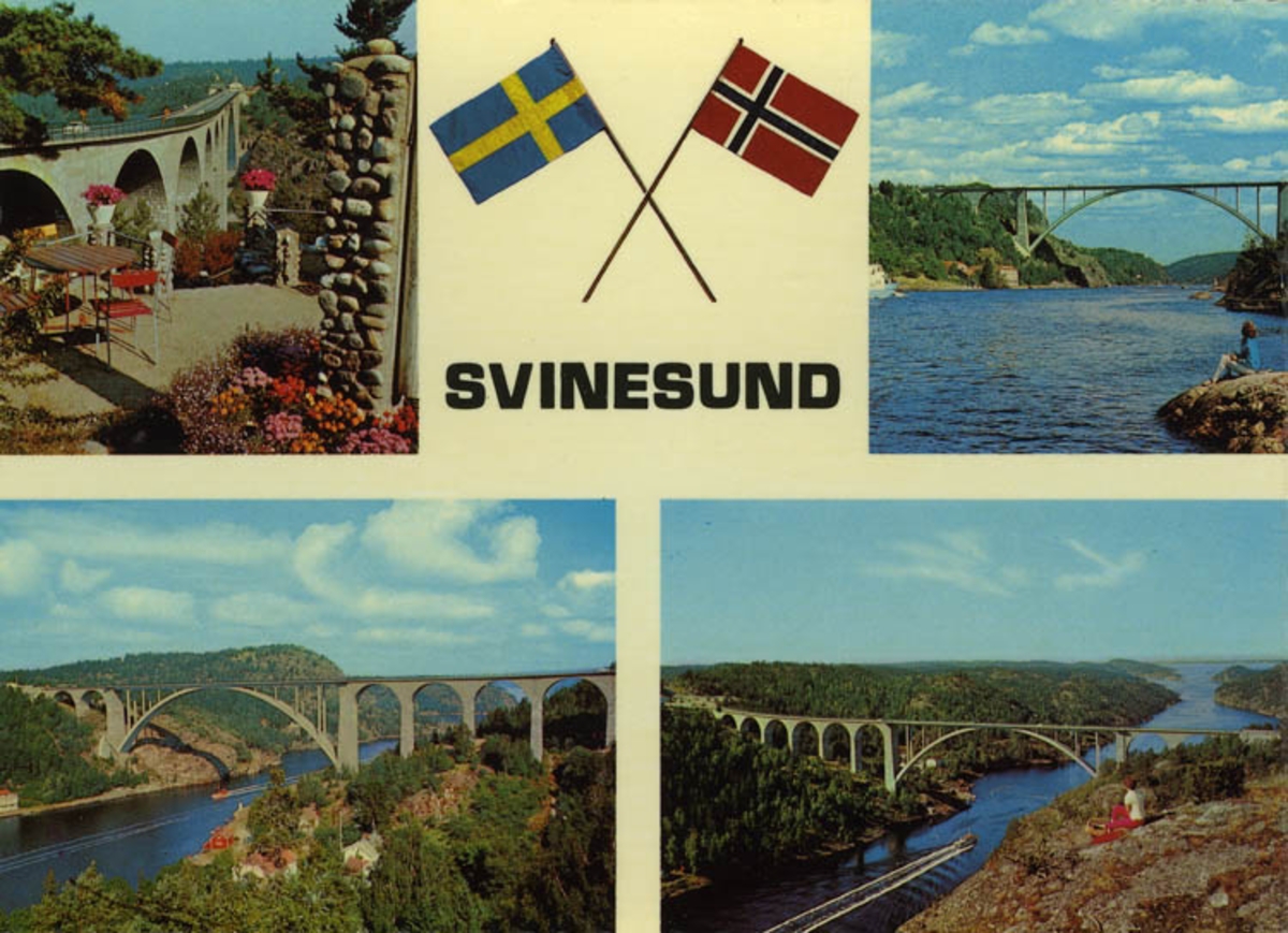 Text på kortet: "Svinesund".