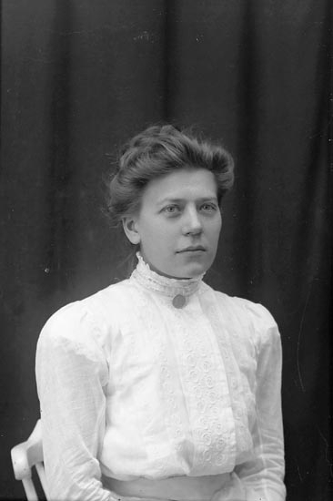 Enligt fotografens journal Lyckorna 1909-1918: "Abrahamsson, Mina Lyckorna".