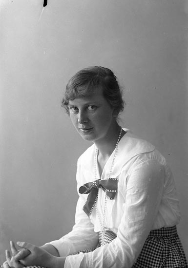 Enligt fotografens journal nr 4 1918-1922: "Gyllenspets, Fr. Ödsmål".