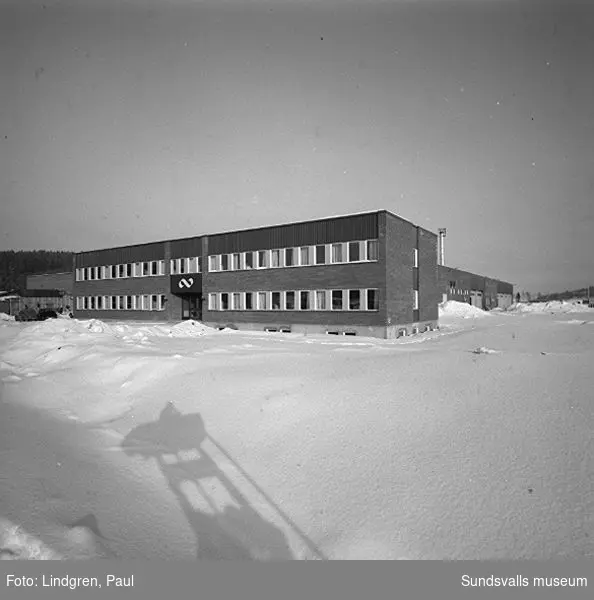 Kooperativa Förbundets lagercentral, invigd 1968-02-09.