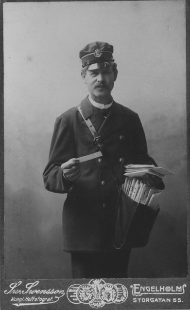 A P Bengtsson, Ängelholms förste brevbärare.