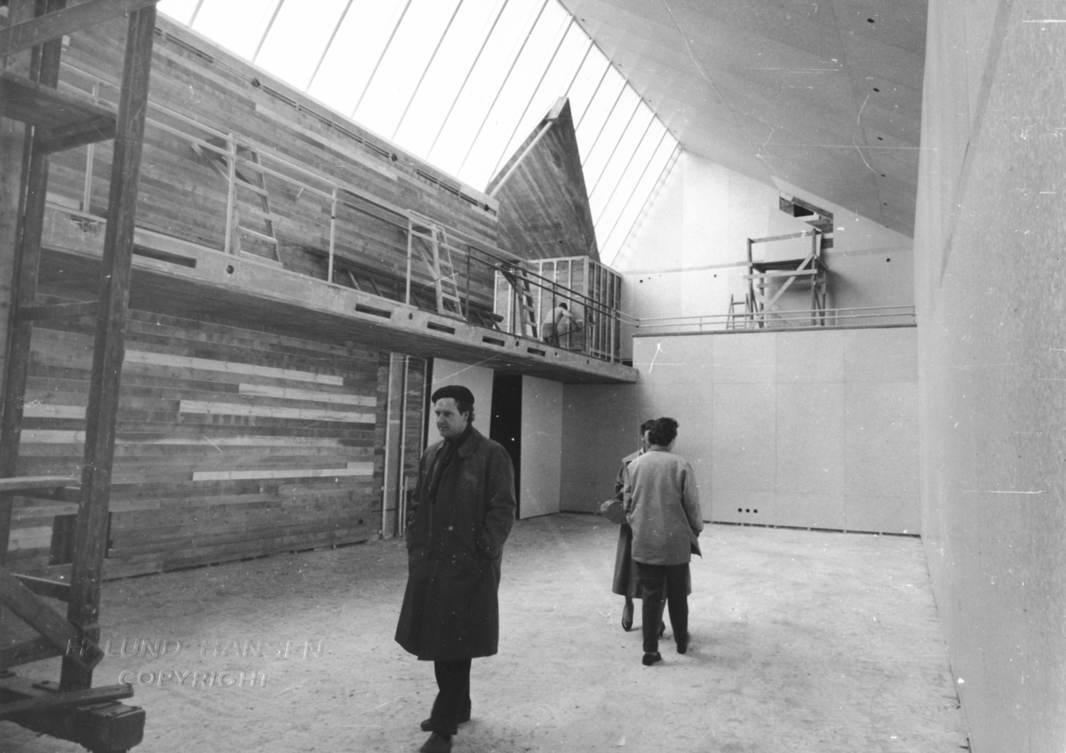 Lunds konsthall
Interiör, under byggnation, med Klas Anshelm