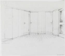 Wenche og Jens Selmers eget hus [Interiørperspektiv]