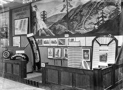 Østfoldutstillingen i Sarpbsborg 1930. Utstillingsinteriør: 