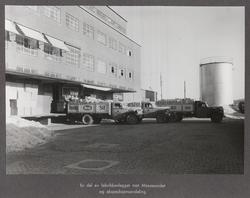 En del av fabriklkanlegget mot Mossesundet og ekspedisjonsav