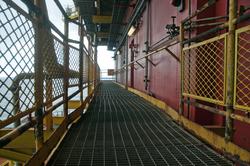 Gangvei på Statfjord A.