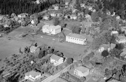 Bondelagets Folkehøgskole på Mysen i Eidsberg flyfoto 29. se