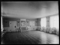 Borregaard Hovedgaard i Sarpsborg ant, festsal dekket langbo