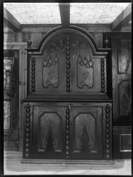 Borgarsyssel Museum, skap på utstiling.