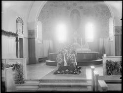 Begravelse i Tune kirke, Sarpsborg i mars 1932. Begravelsen 