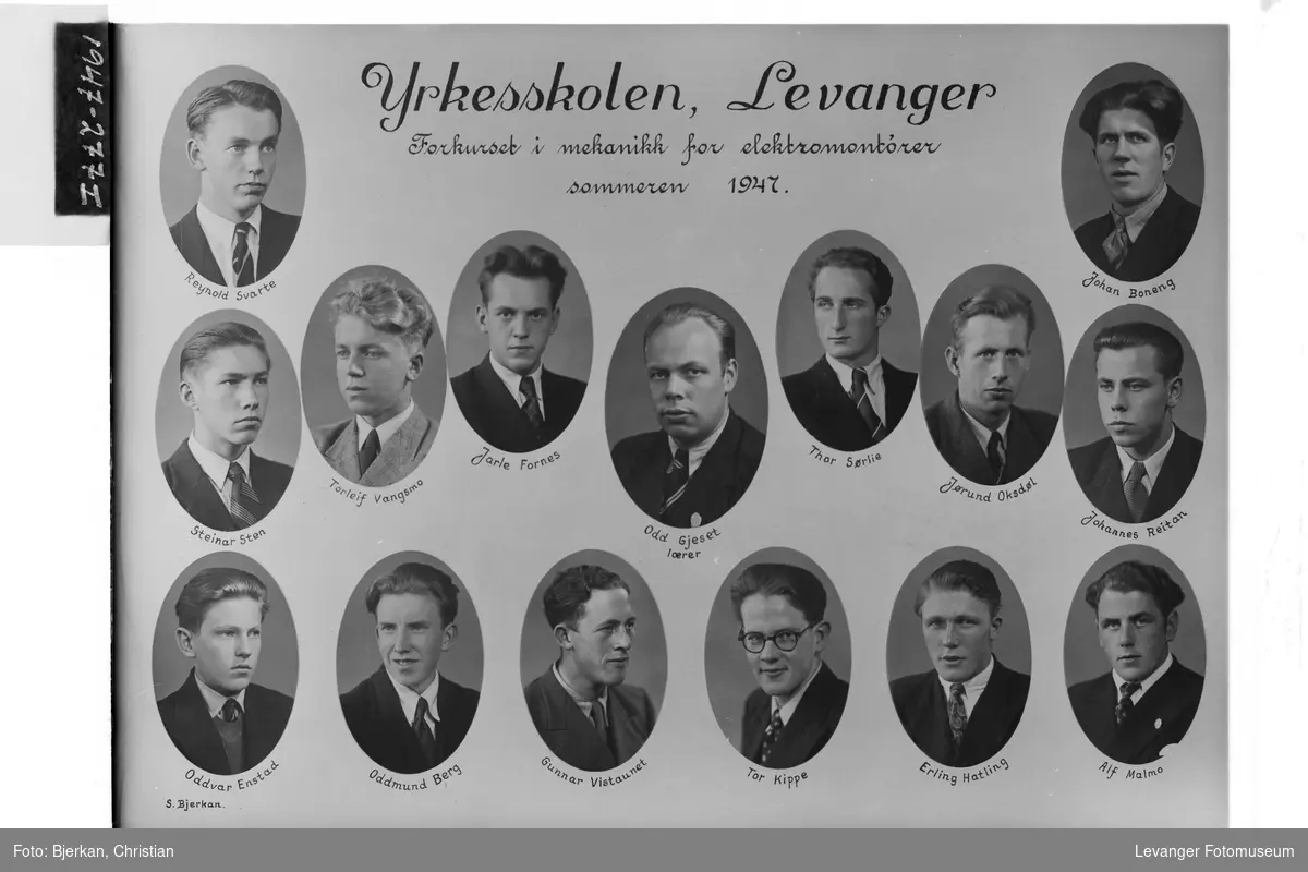 Yrkesskolen, Levanger sommeren 1947