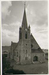 Bybilde kirke. Namsos kirke sett fra vest (tårnsida)