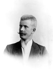 Ukjent dreng ved Berggården på Rørvik