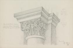 Fra klosterkirken Maria Laach [Tegning]