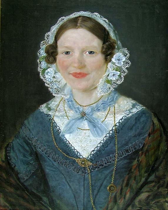Engel Marie Delphin f. Lange [Maleri]