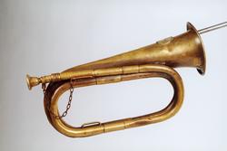 postmuseet, gjenstander, posthorn, trompettype, lenke