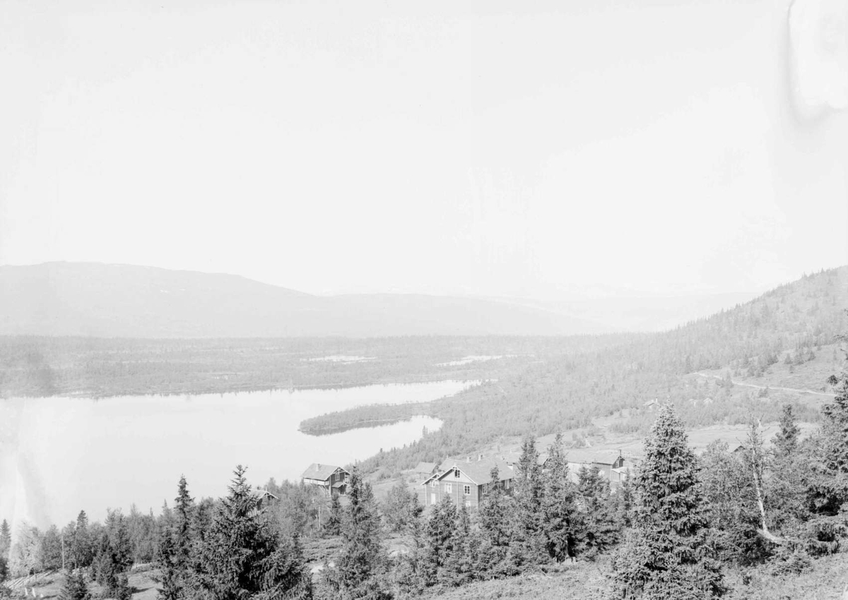 Kort Over Jotunheimen Panorama over Fefor Jotunheimen. 3/7 13. Kort :N.Fron 3/7 1913  Kort Over Jotunheimen