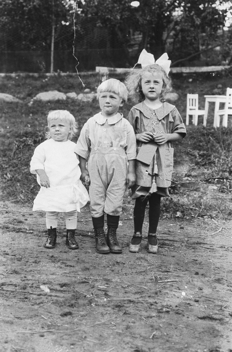 Barna på Fåle: Gudrun, Jens, og Else Margrethe