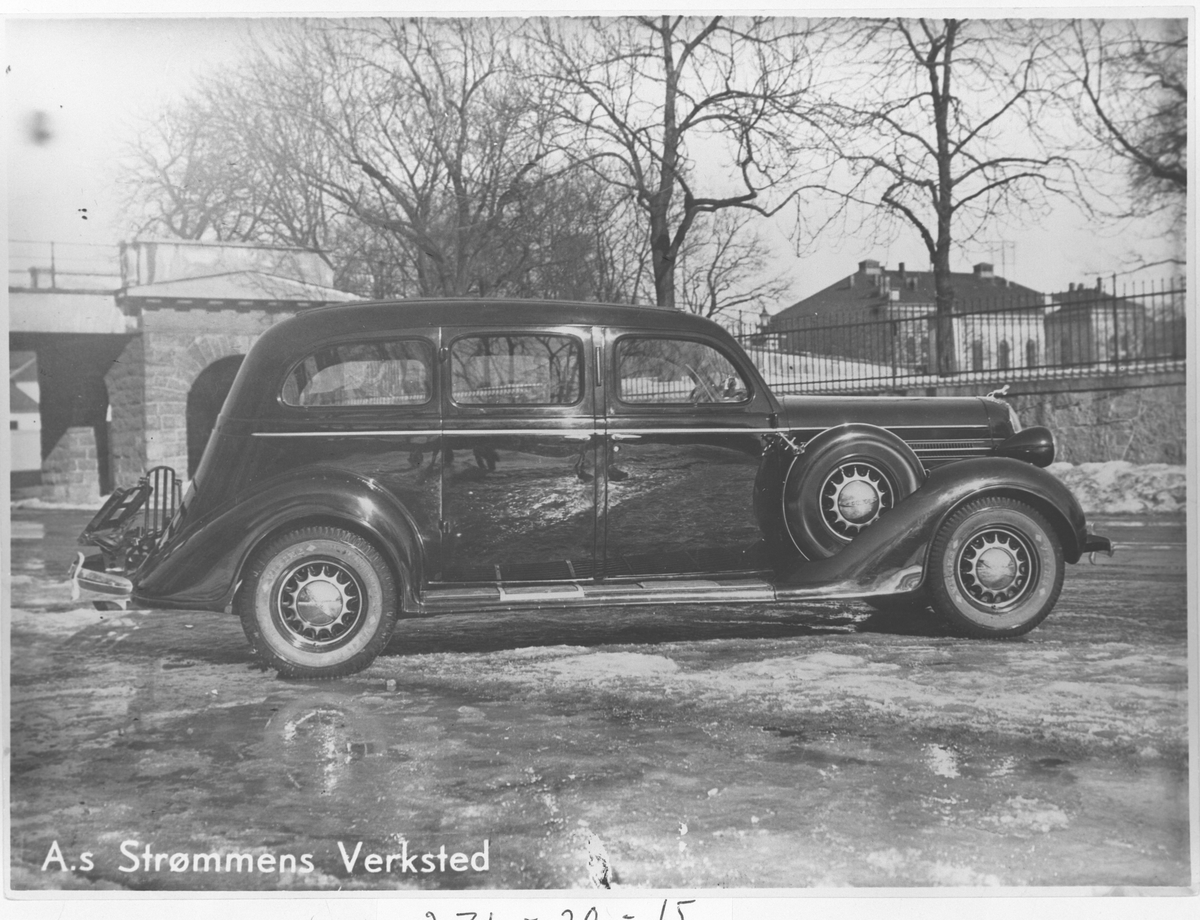 Dodge 1936 7-seter produsert på Strømmens Verksted