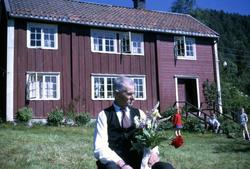 .(Dias fra 1962 ?, Romsdalsmuseet) .Johan Larsen 90 år 01.07