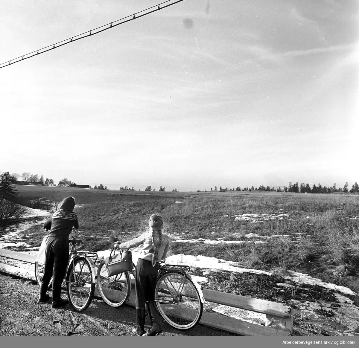 Eiendommen på Tveita skal bli boligområde,.mars 1961.