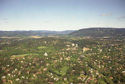 Villabebyggelse i Bekkefaret, Ullernveien og Bestumveien. Ul