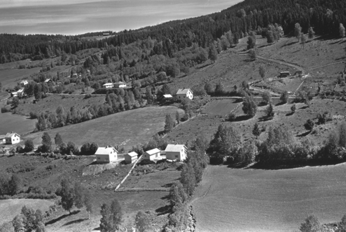 Flyfoto av Nordåsen, Brumunddal.