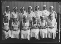 Gruppebilde fra Husmorskolen på Tolga