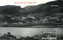 «Parti fra Losna med Faavangs Kirke»